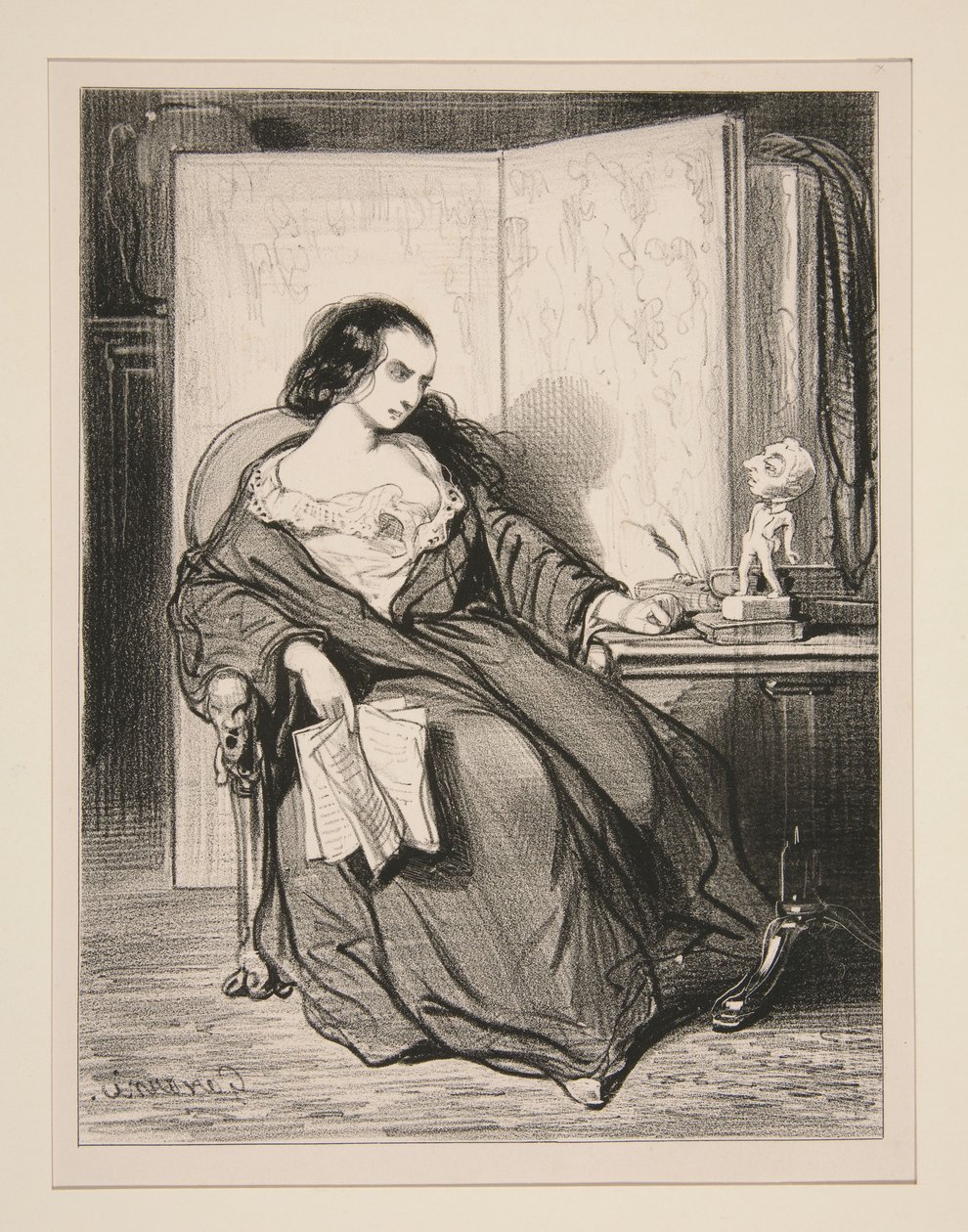 Studie od Paul Gavarni
