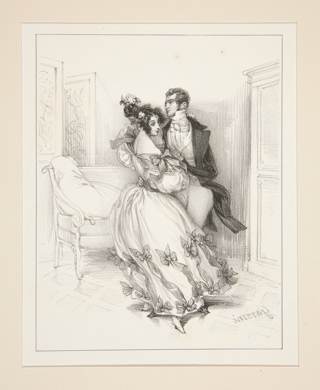 La Valse od Paul Gavarni
