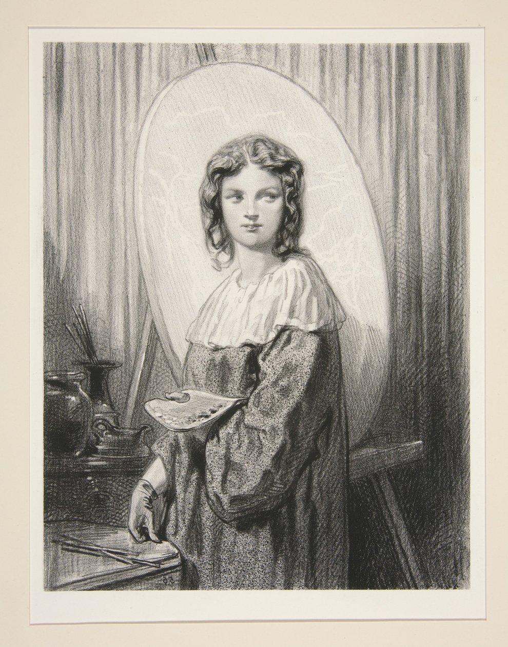 Umělkyně / Mistress Diana S... od Paul Gavarni
