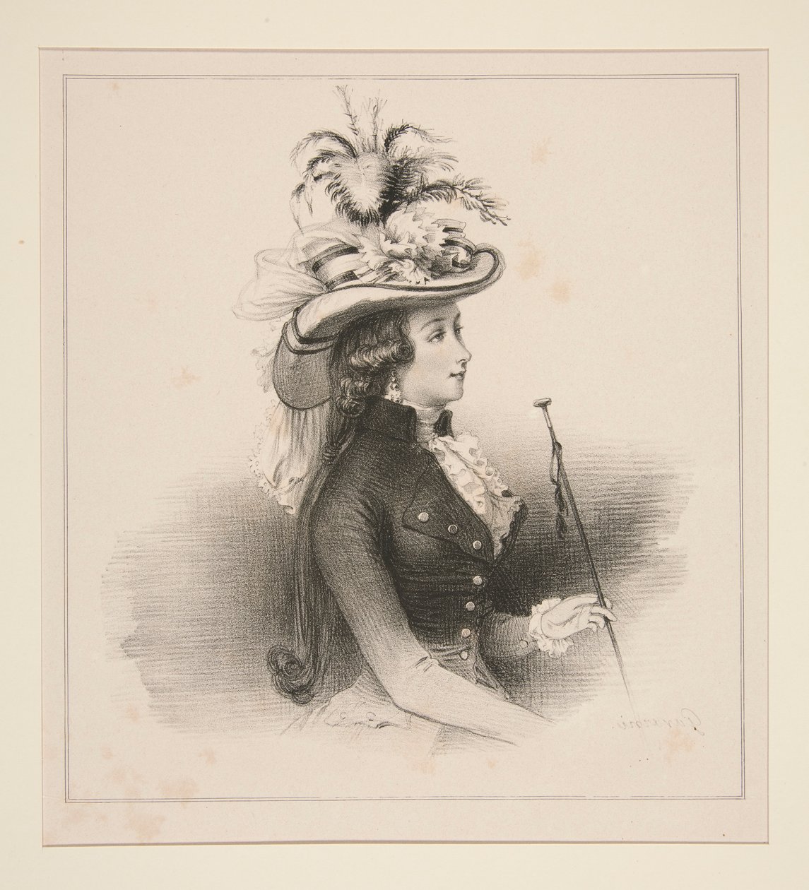 PAŘÍŽSKÉ MODELY V ROCE 1787 od Paul Gavarni
