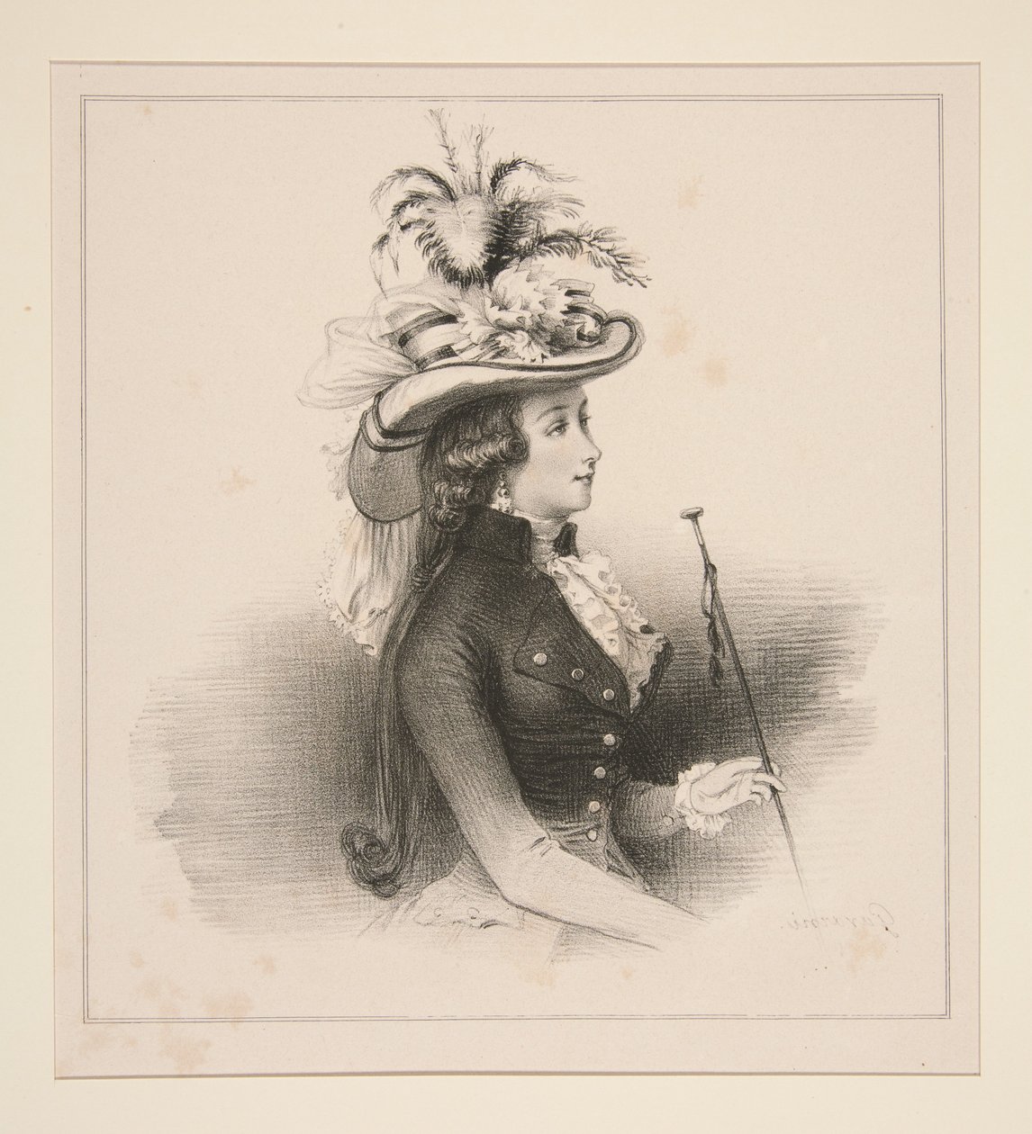 Pařížská móda v roce 1787 od Paul Gavarni
