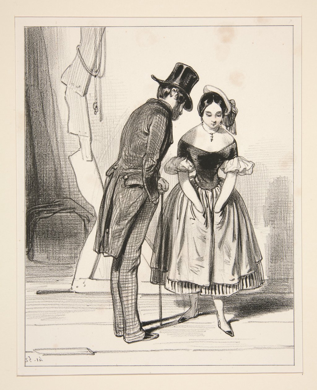 Madame Charmant... od Paul Gavarni