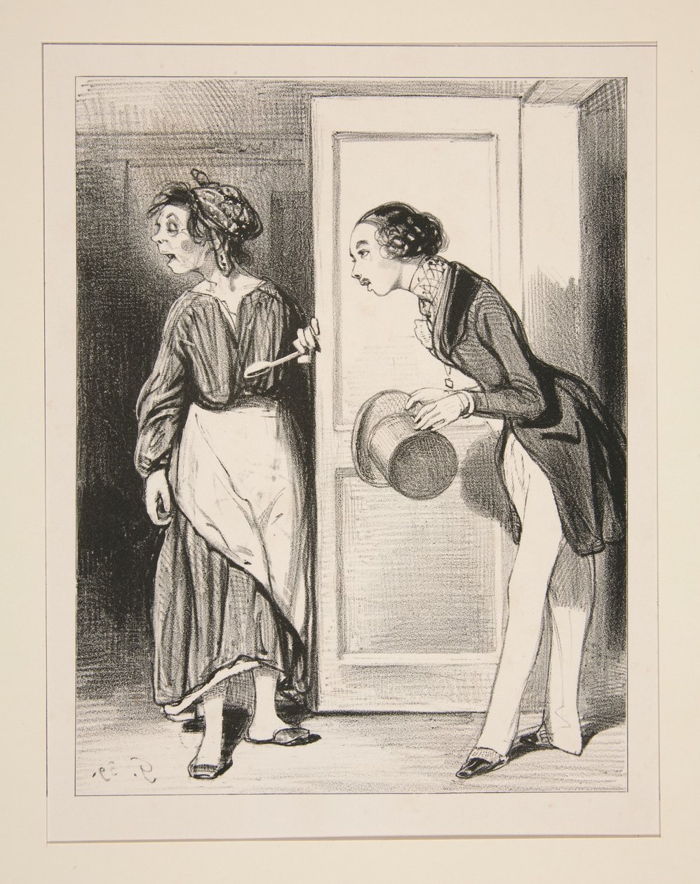 Madame de Saint-Aiglemont, madam, prosím?... od Paul Gavarni