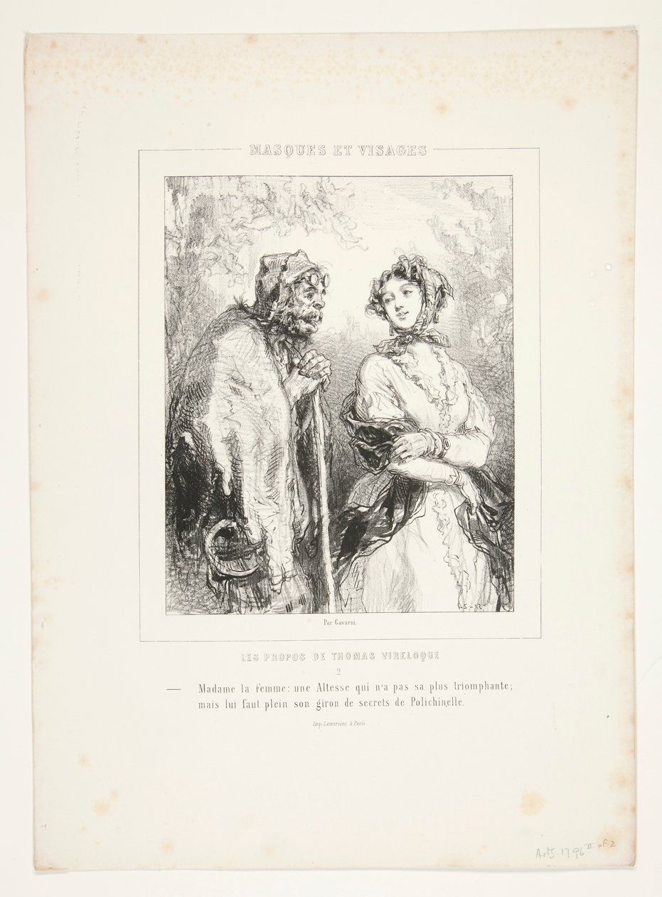 Madame la femme: Výsost, která n od Paul Gavarni