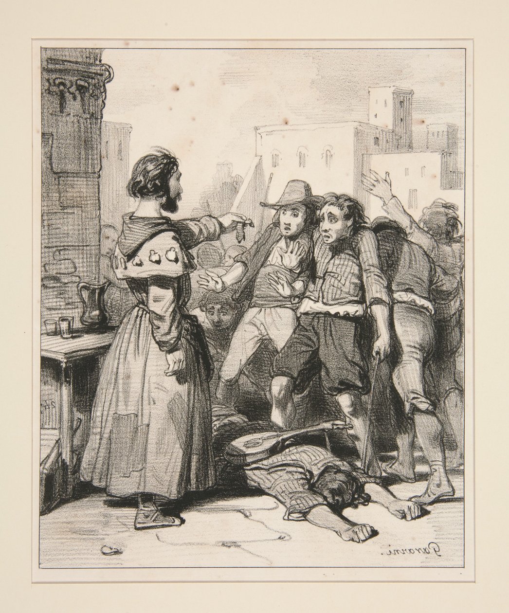 Maria Padilla od Paul Gavarni
