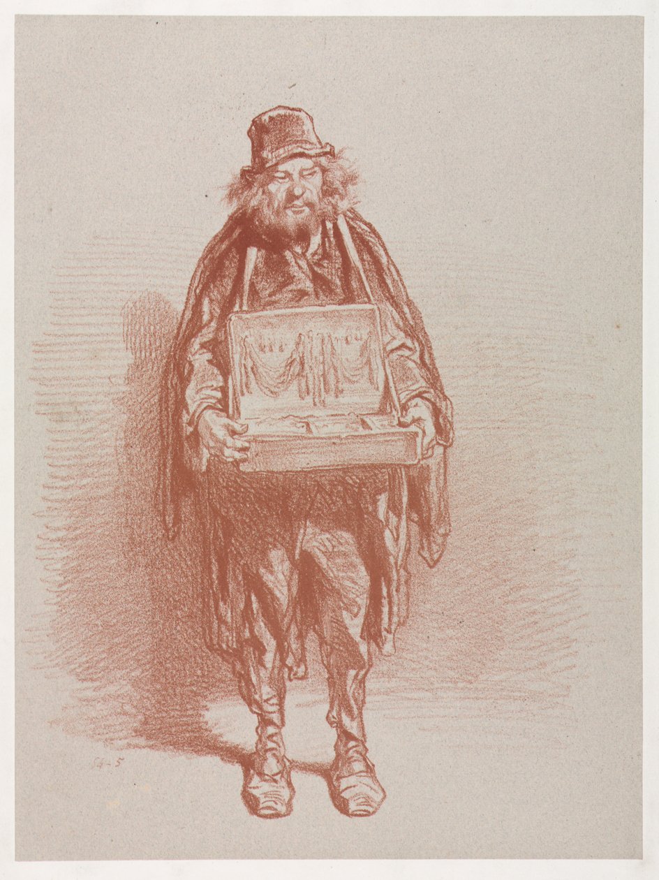 Mercier Ambulant od Paul Gavarni