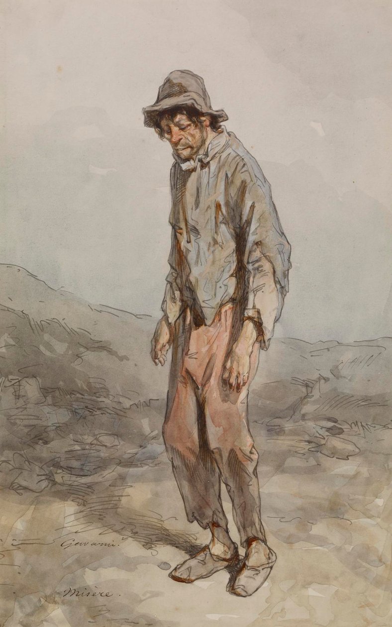 Utrpení od Paul Gavarni