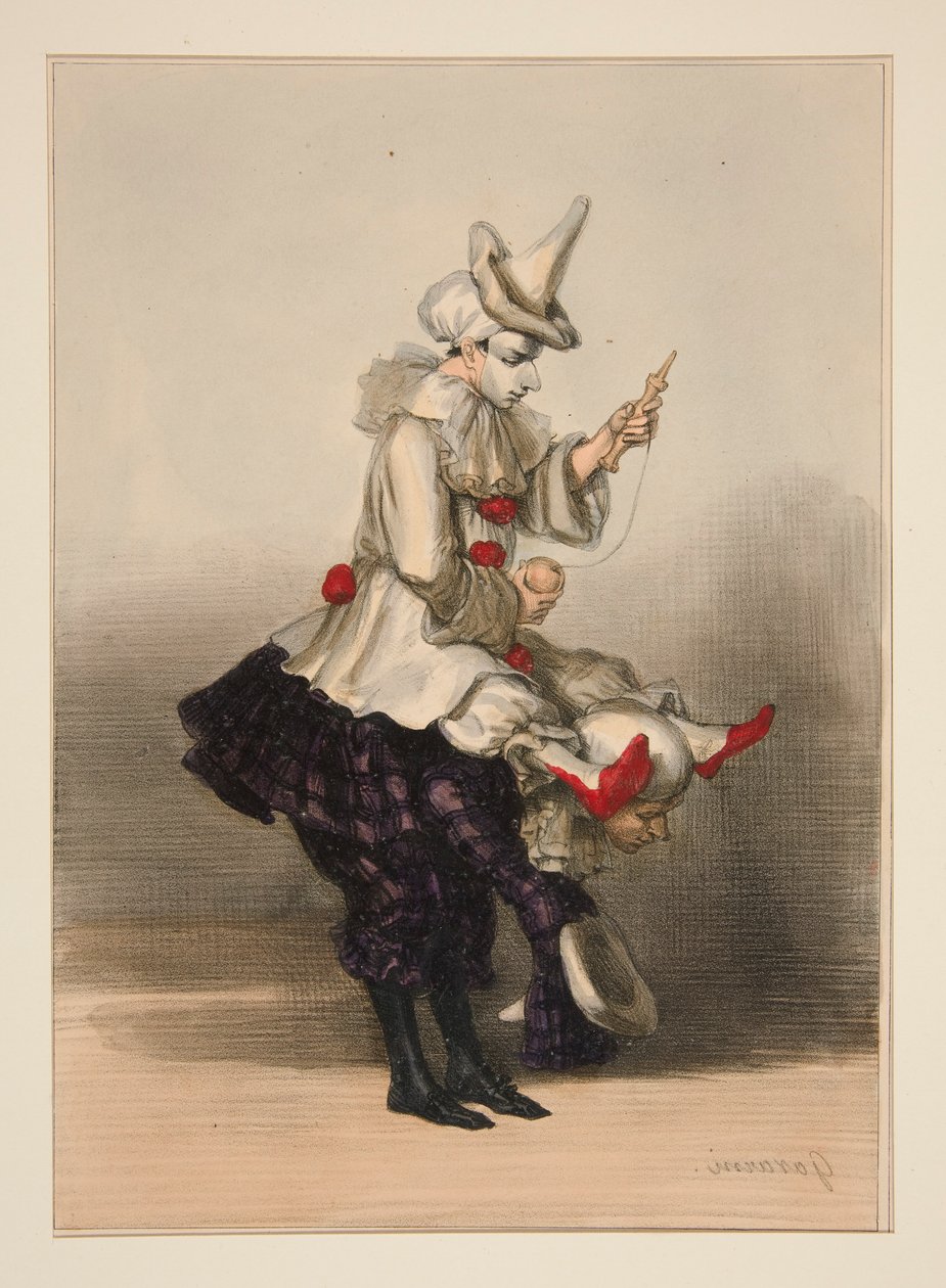 PAILLASSE A PIERROT od Paul Gavarni