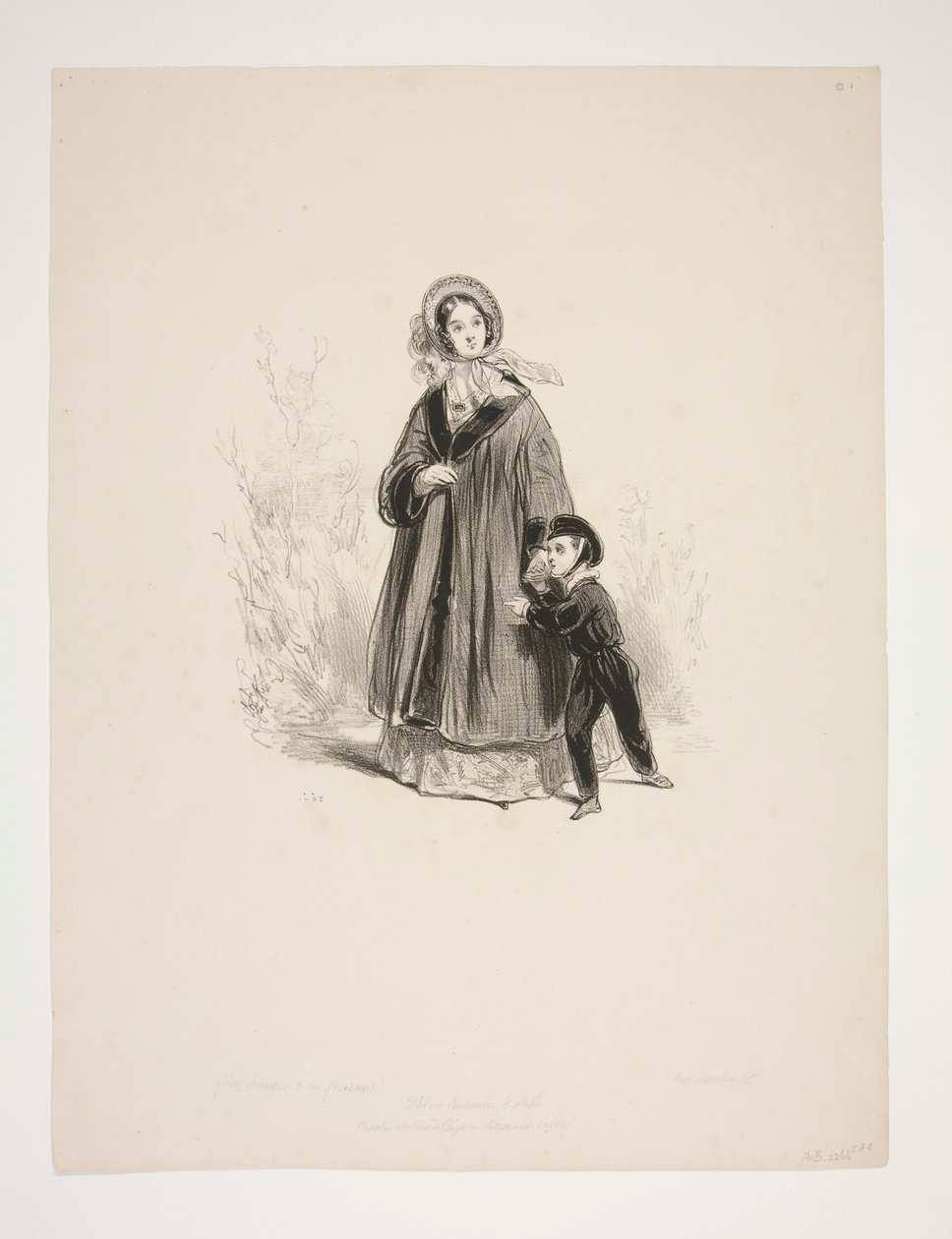 KAŠMÉROVÉ FLEECE (Delisle). od Paul Gavarni