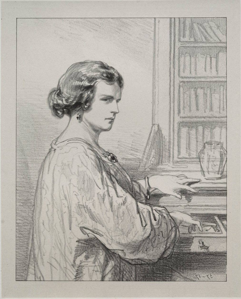 Par-ci, par-lá: Klíč od budoáru otevírá mnohá tajemství, 1854-1856. od Paul Gavarni