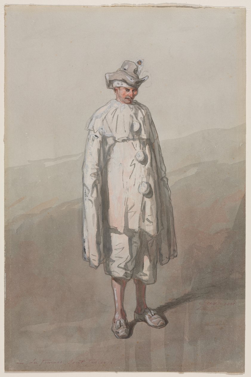 Pierrot od Paul Gavarni
