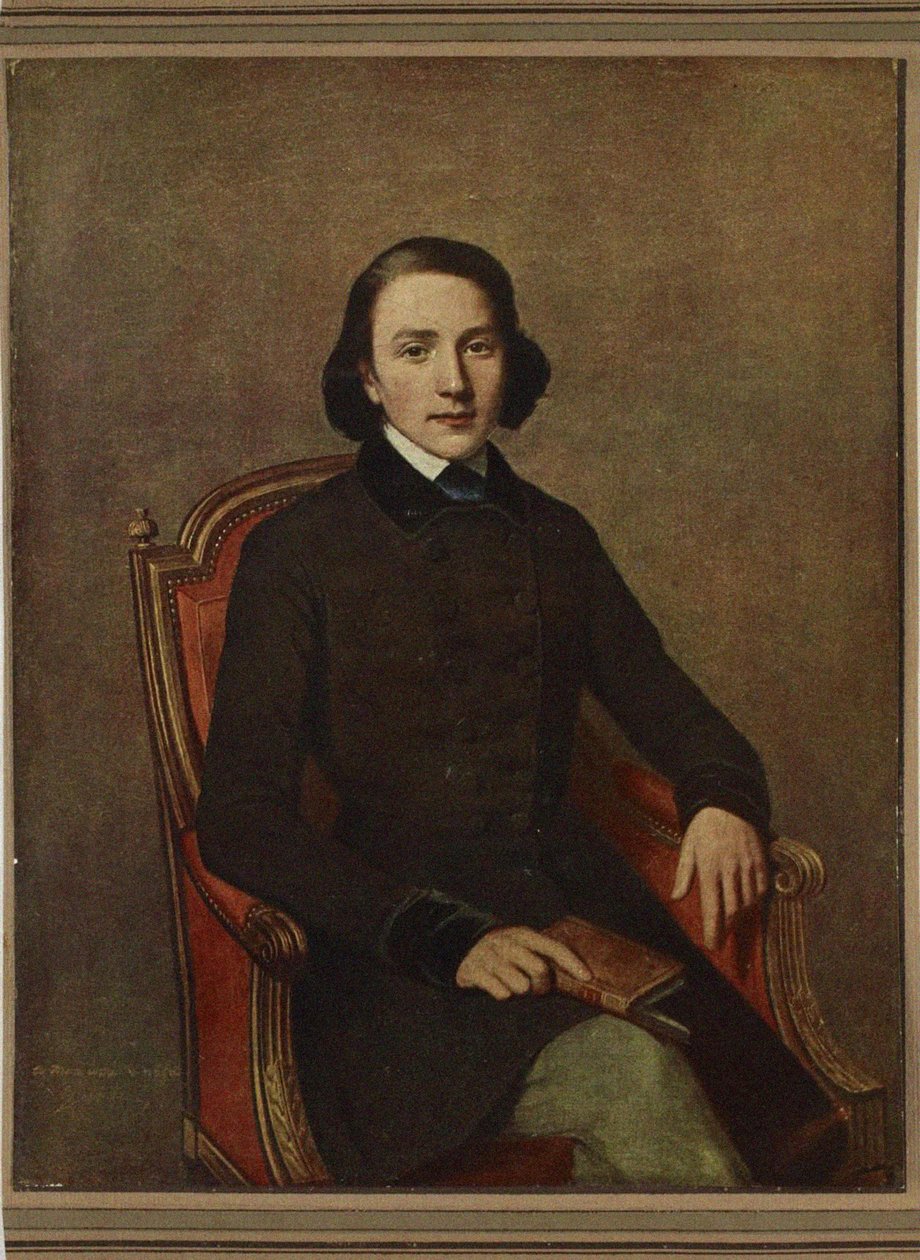 Portrét Victora Huga 1802-1885 od Paul Gavarni