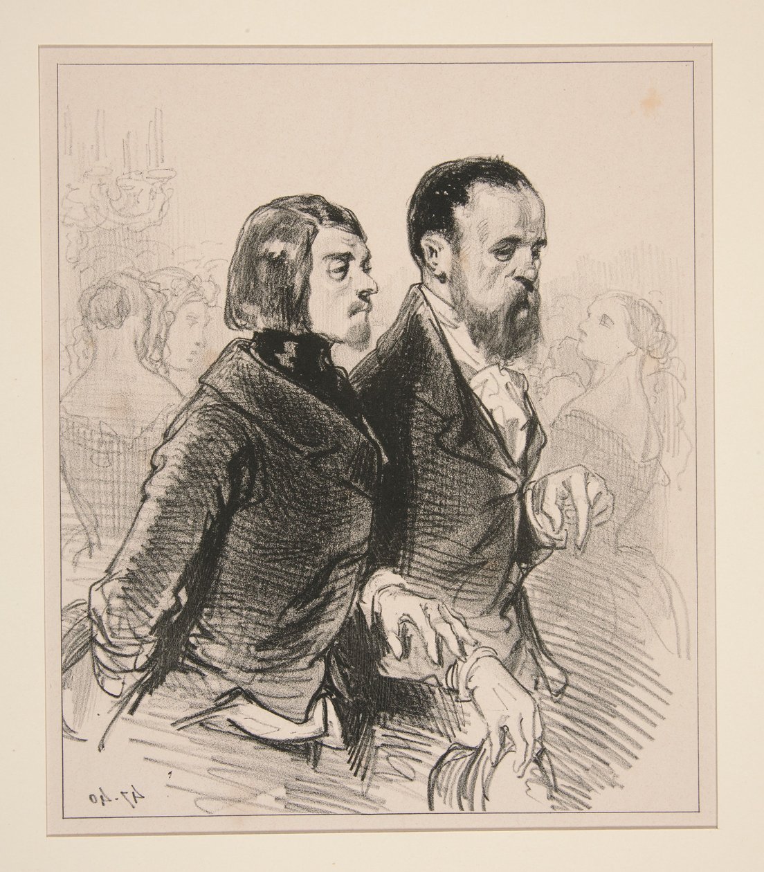 Až pocítíš potřebu být vyhozen z tohoto domu... od Paul Gavarni