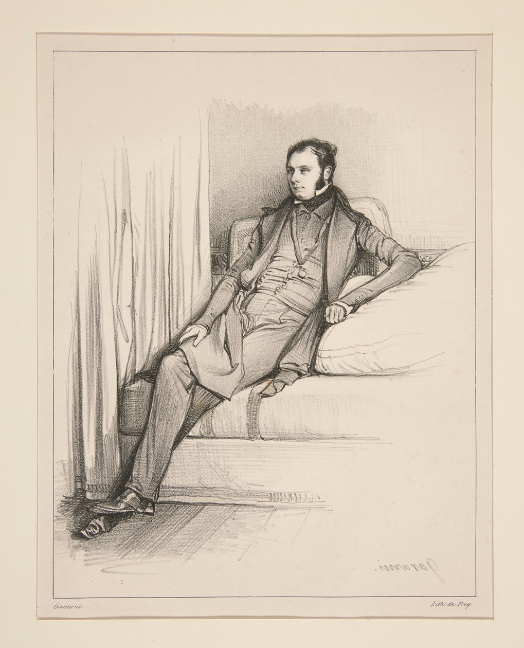 S. Henry Berthoud od Paul Gavarni