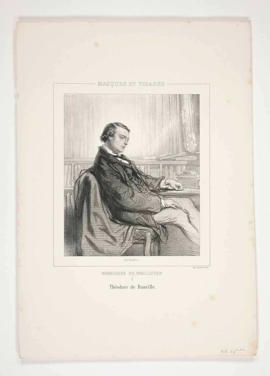 Theodore de Banville od Paul Gavarni