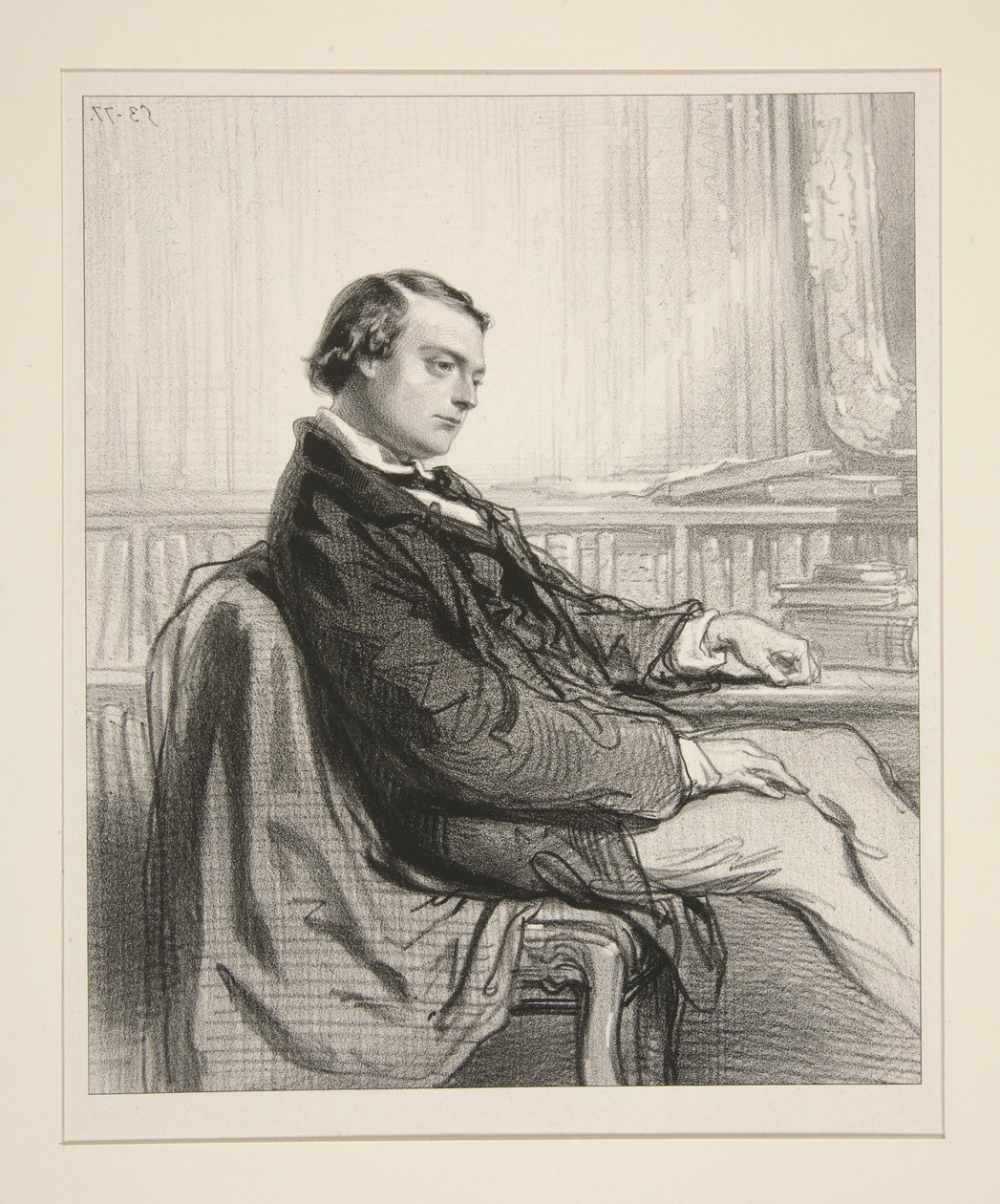 Théodore de Banville od Paul Gavarni