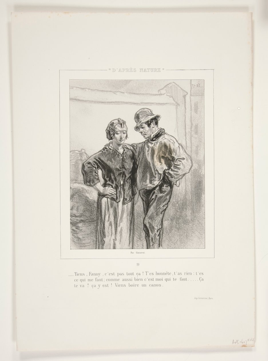 Tady Fanny, c od Paul Gavarni