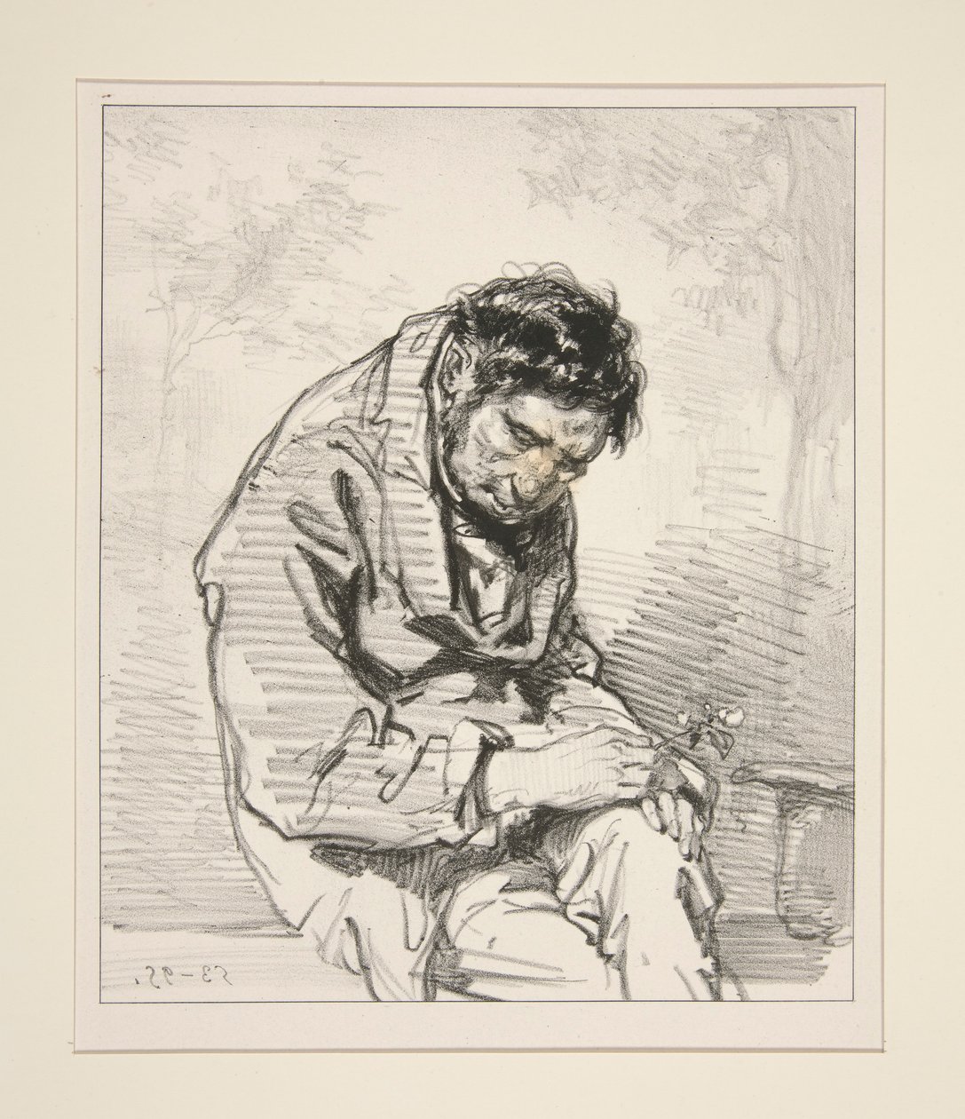 Milovník Múz. od Paul Gavarni