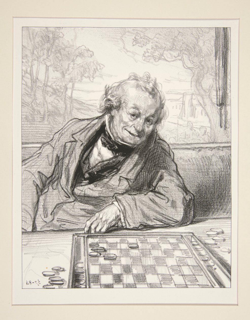 Dáma na udržení, vidíte, to by nebylo moře k pití od Paul Gavarni