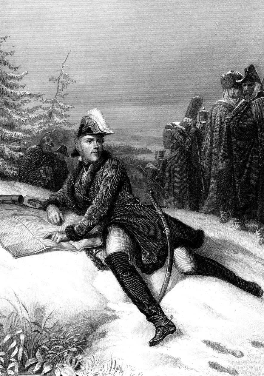 Maršál Ney, francouzský voják napoleonských válek, 19. století. od Paul Girardet