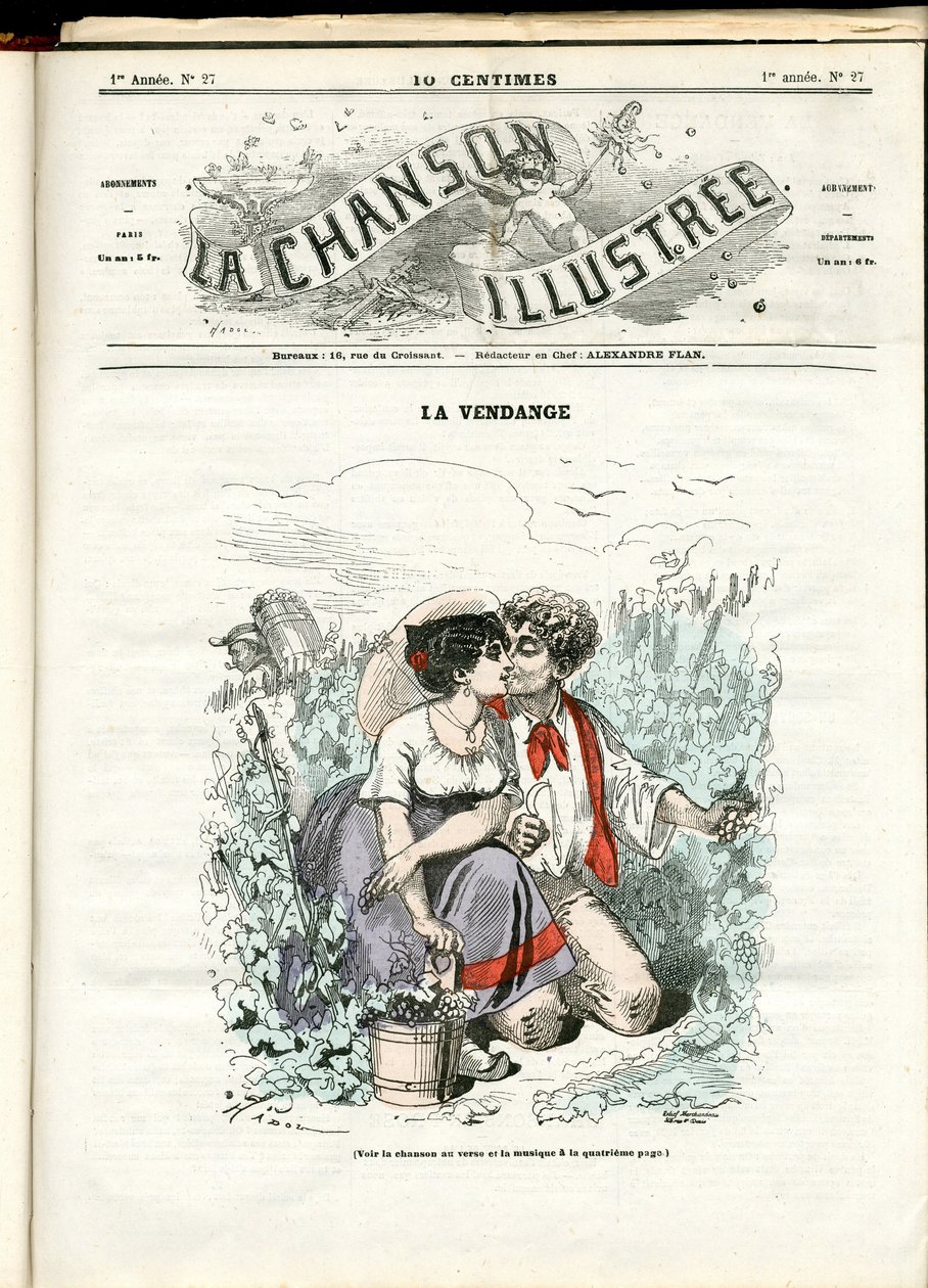 La Chanson illustree (časopis), číslo 27 od Paul Hadol