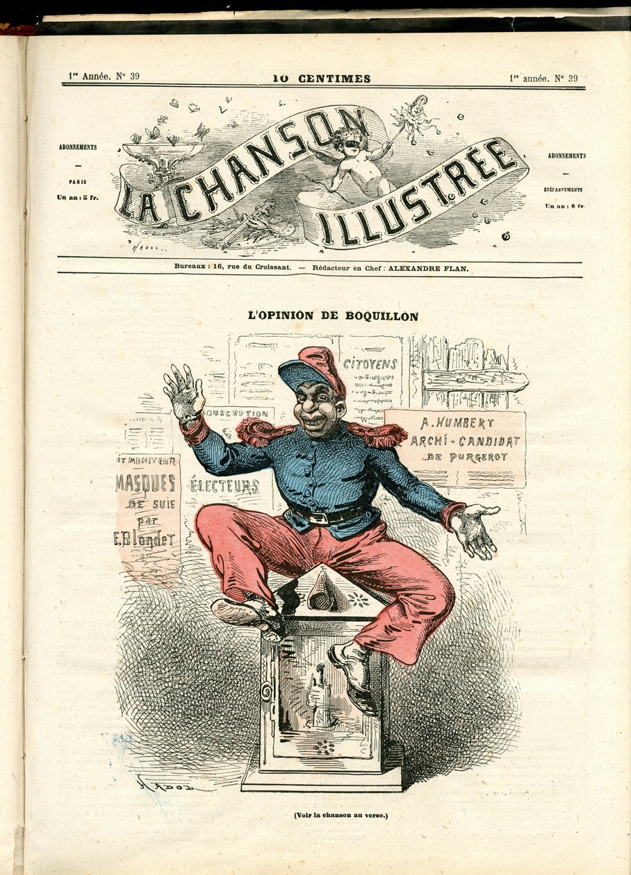 La Chanson illustree (časopis), číslo 39 od Paul Hadol