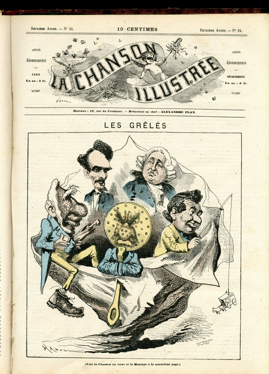 La Chanson illustree (časopis), číslo 54 od Paul Hadol