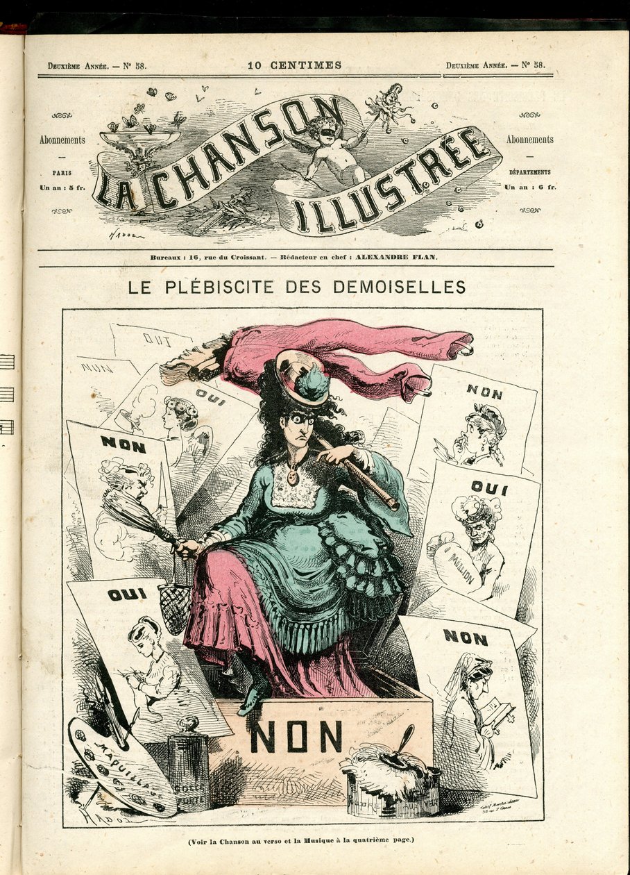 La Chanson illustree (časopis), číslo 58 od Paul Hadol