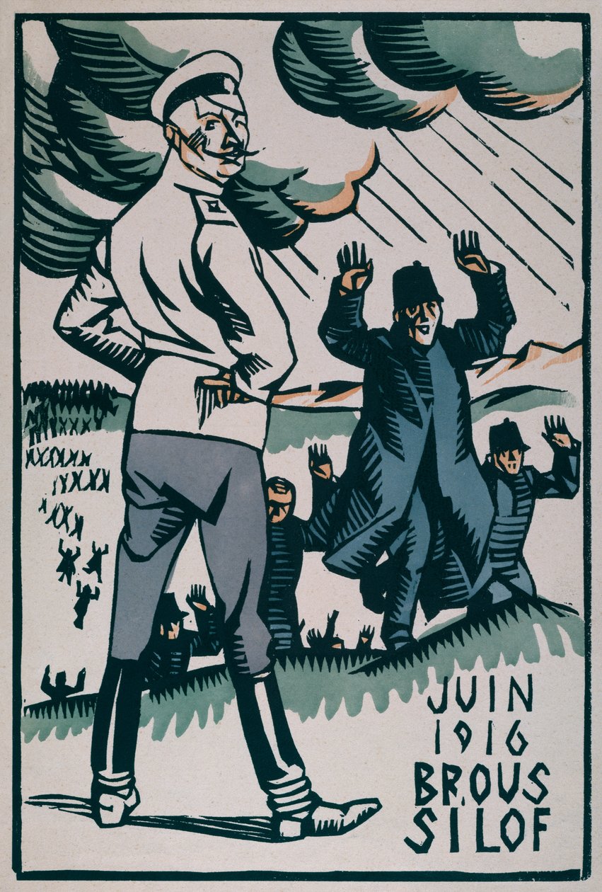 Brusilovova ofenzíva z června 1916 od Paul Hermann