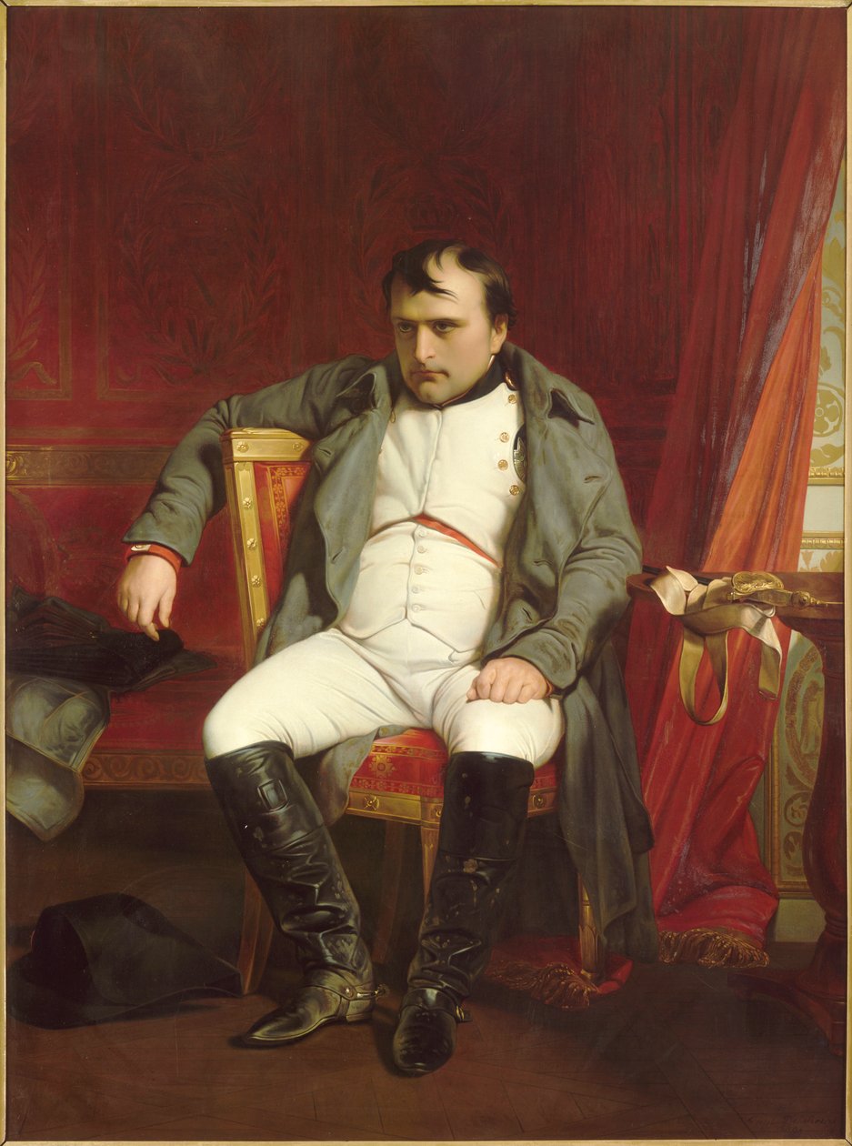 Napoleon ve Fontainebleau, 31. března 1814, 1840. od Paul Delaroche
