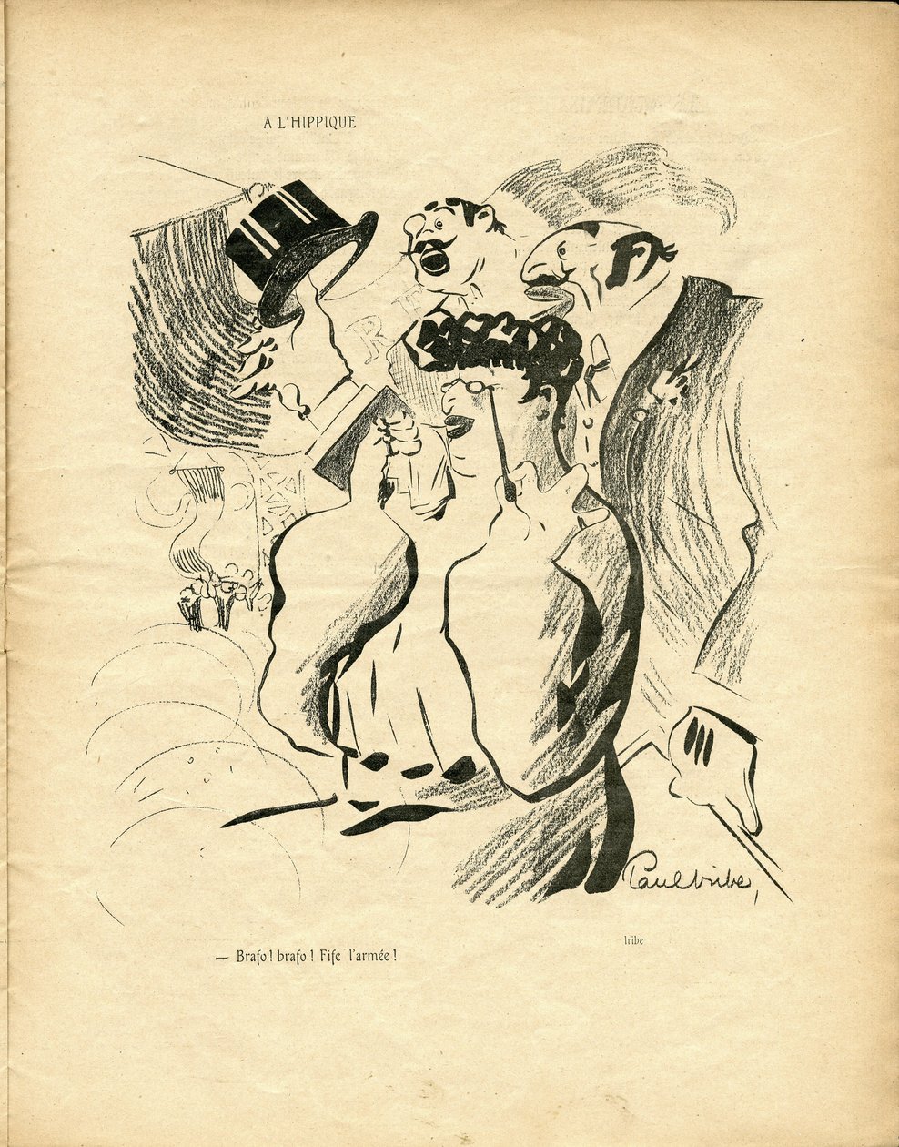 Ilustrace Paul Iribe (1883-1935) ve filmu Divoká kachna od Paul Iribe