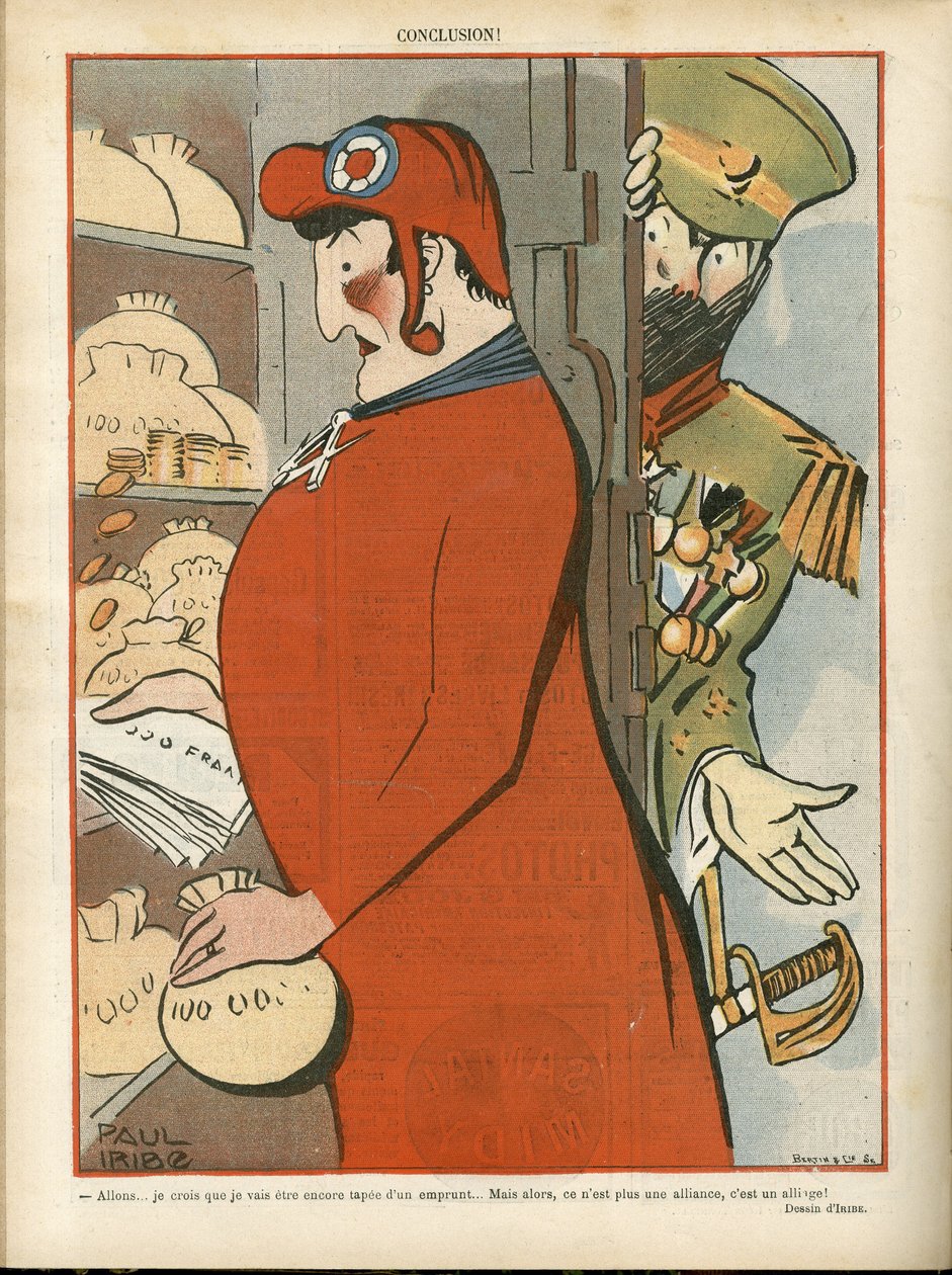 Ilustrace Paul Iribe (1883-1935) v Le Rire od Paul Iribe