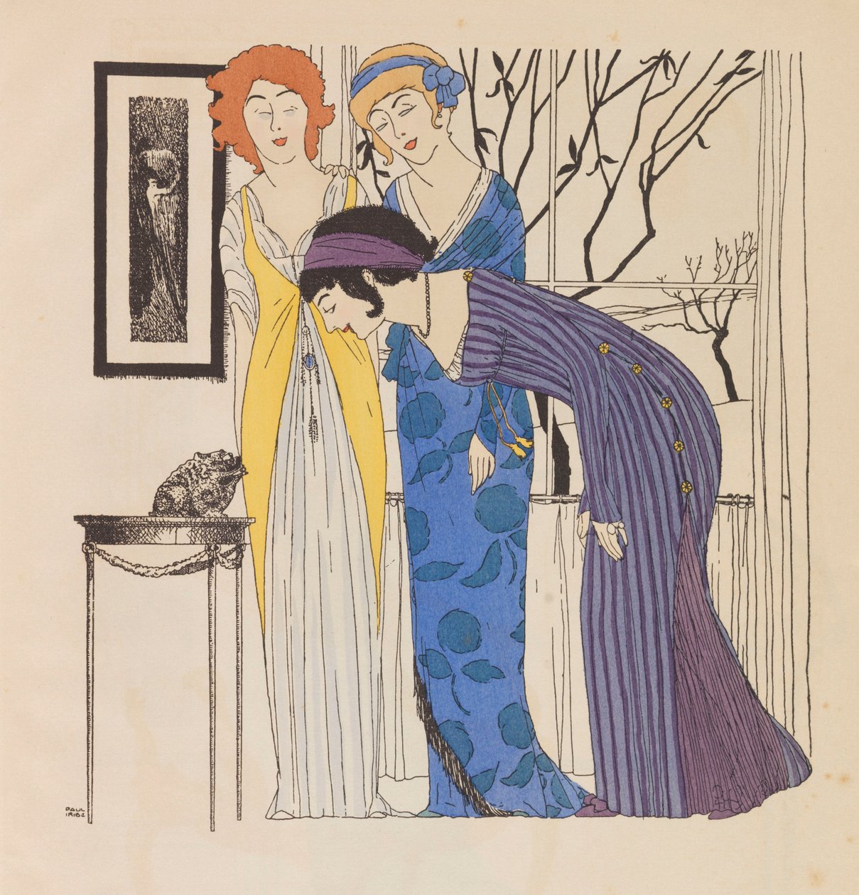 Les Robes des Paul Poiret, 1908. od Paul Iribe