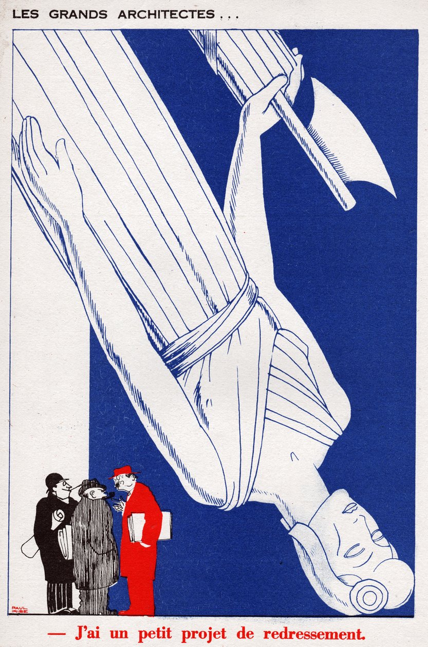 Marianne a Leon Blum. Marianne a Leon Blumovi. od Paul Iribe
