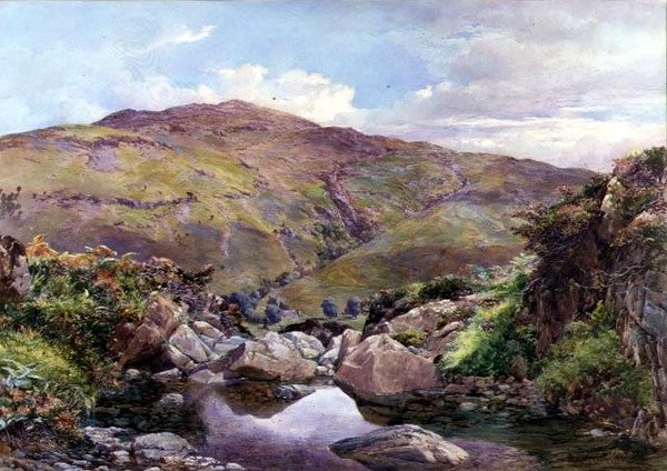 Hill Stream od Paul Jacob Naftel