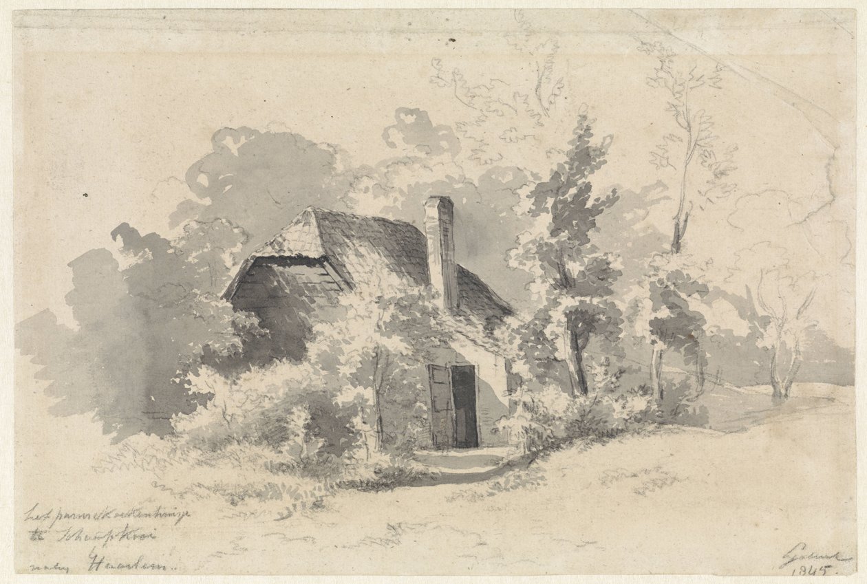 Palačinkárna The Sheepfold Palačinkárna De Schaapskooi poblíž Haarlemu (název na objektu) od Paul Joseph Constantin Gabriel