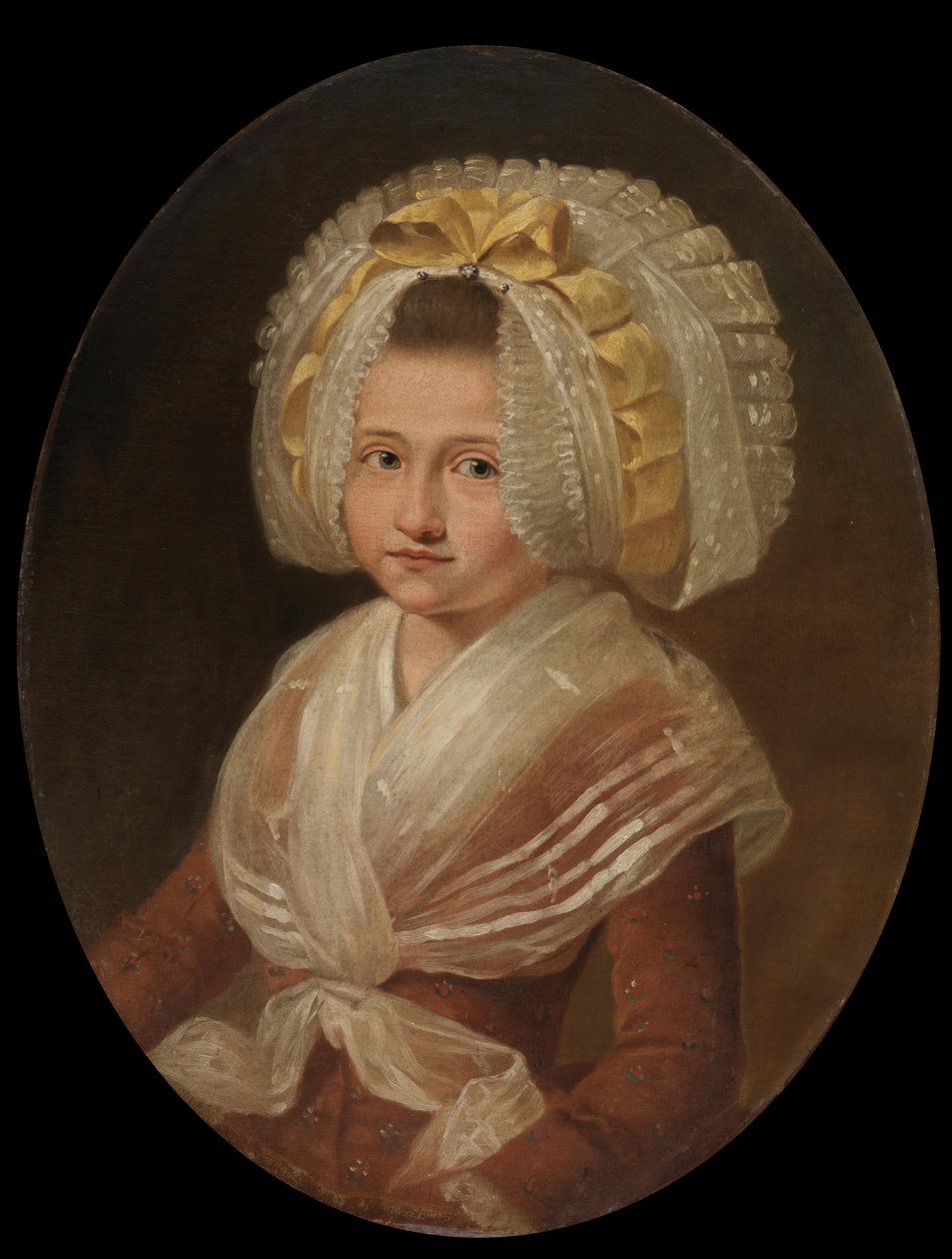 Portrét Marie Speybrouck (olej na plátně) od Paul Joseph de Cock