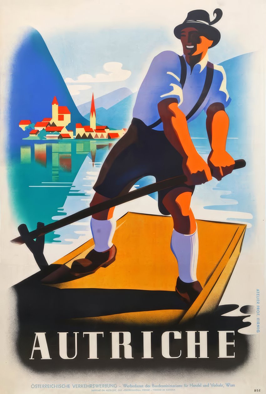 Rakousko, převozník od Paul Kirnig