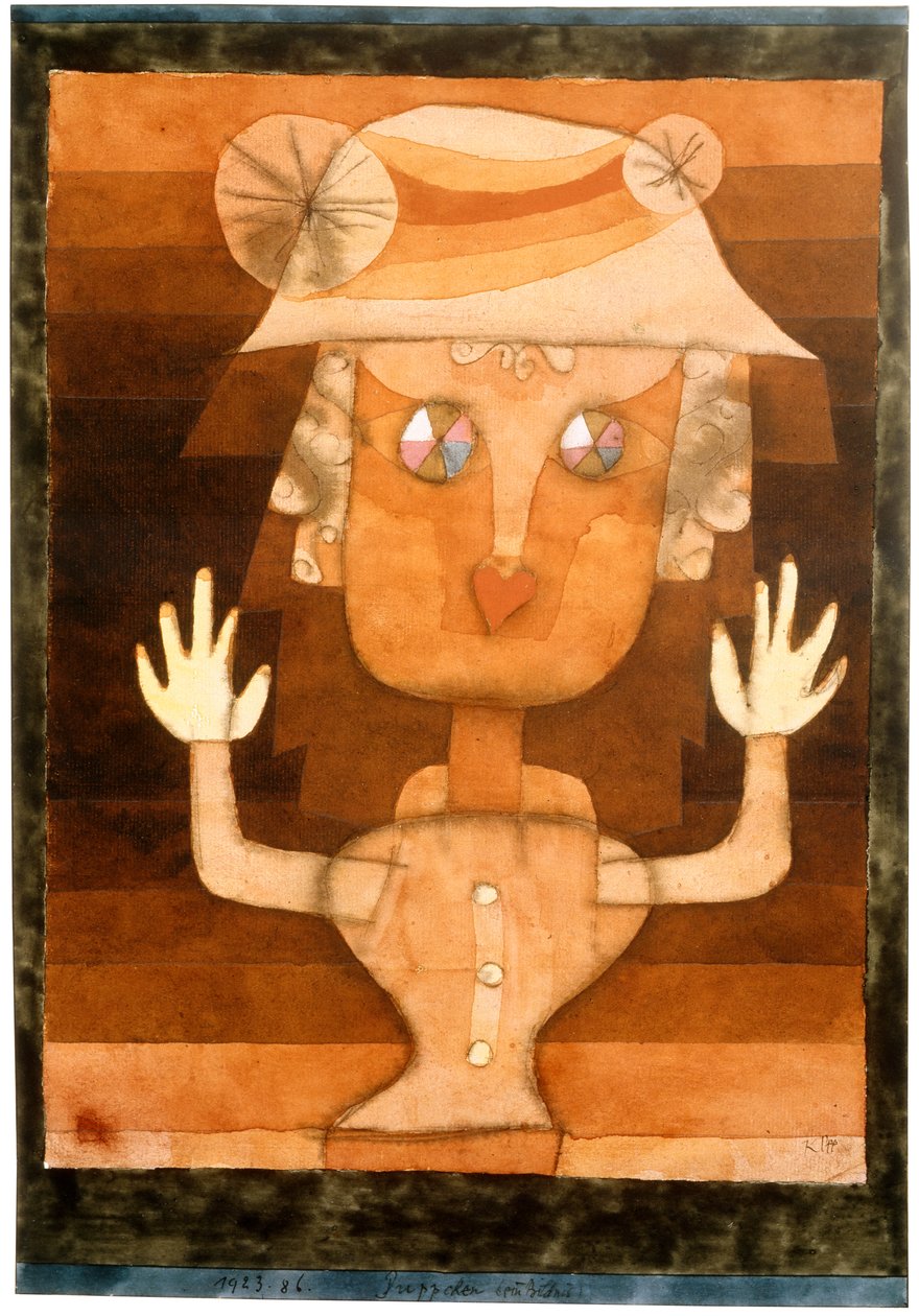 Panenka, 1923. od Paul Klee