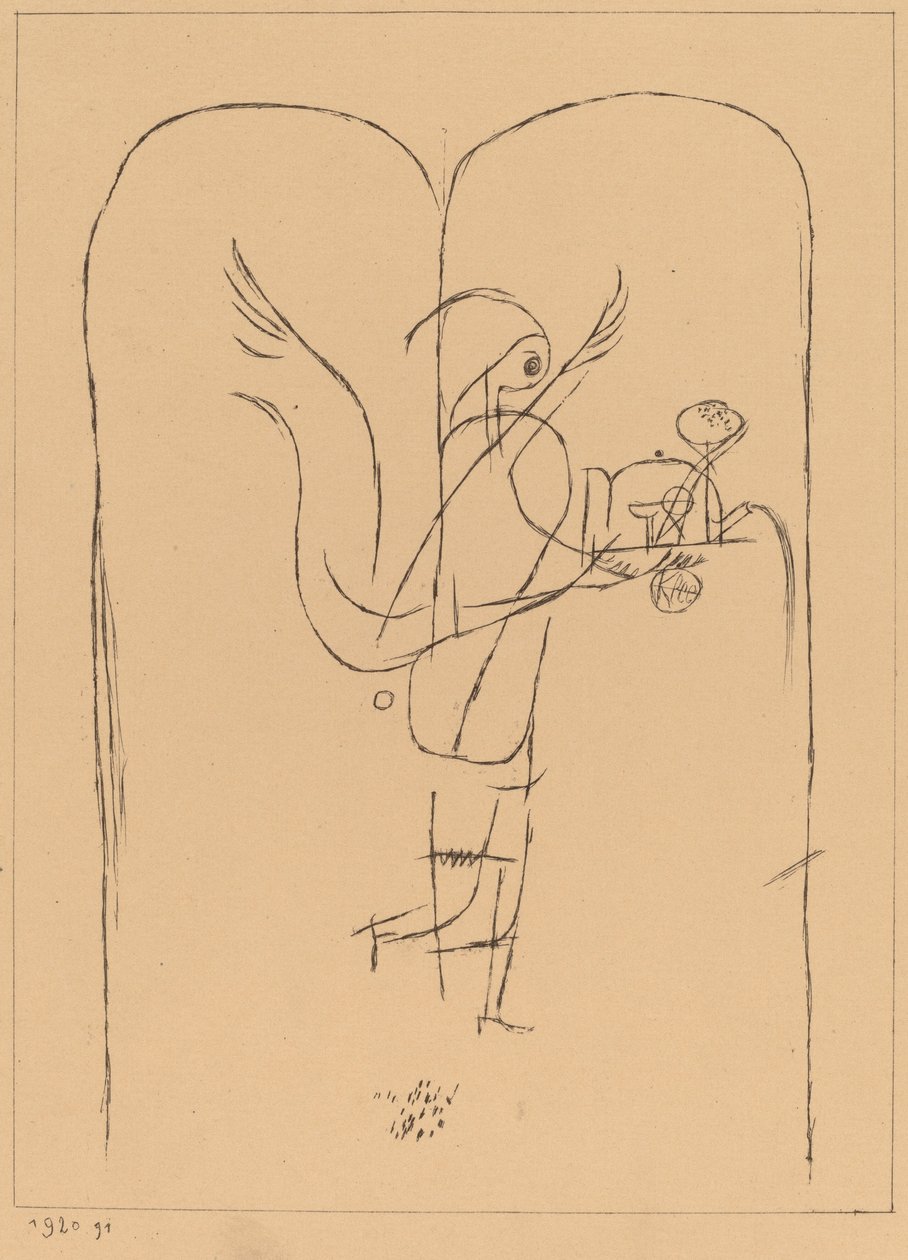 Genius podává malou snídani od Paul Klee