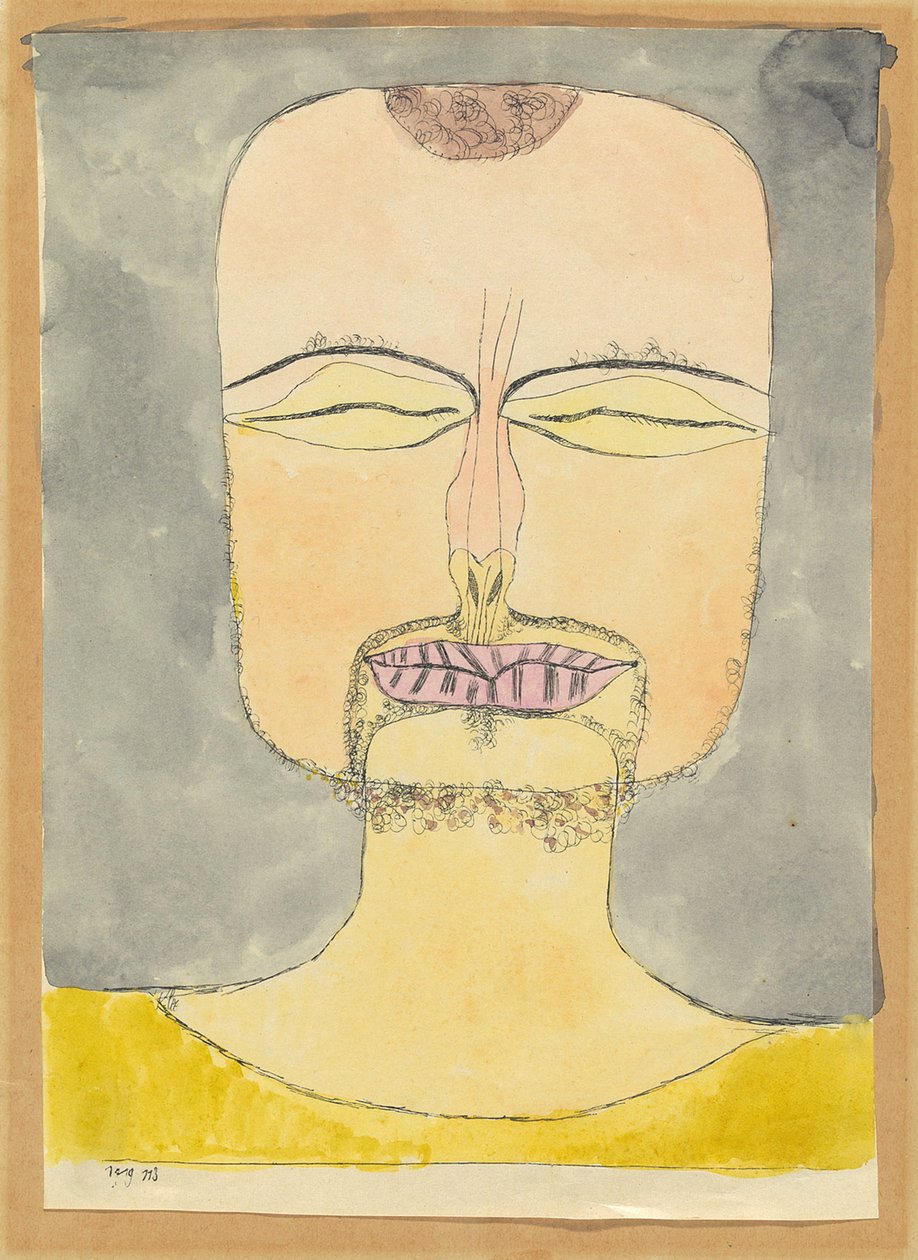 Po kresbě 1975 Absorpce, 1919. od Paul Klee