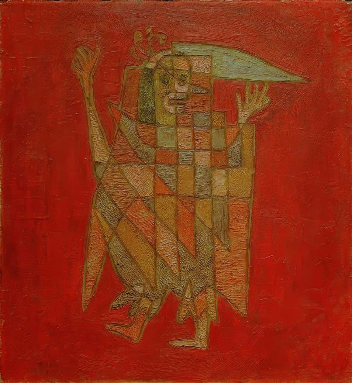 Alegorická figurka (blednoucí) od Paul Klee