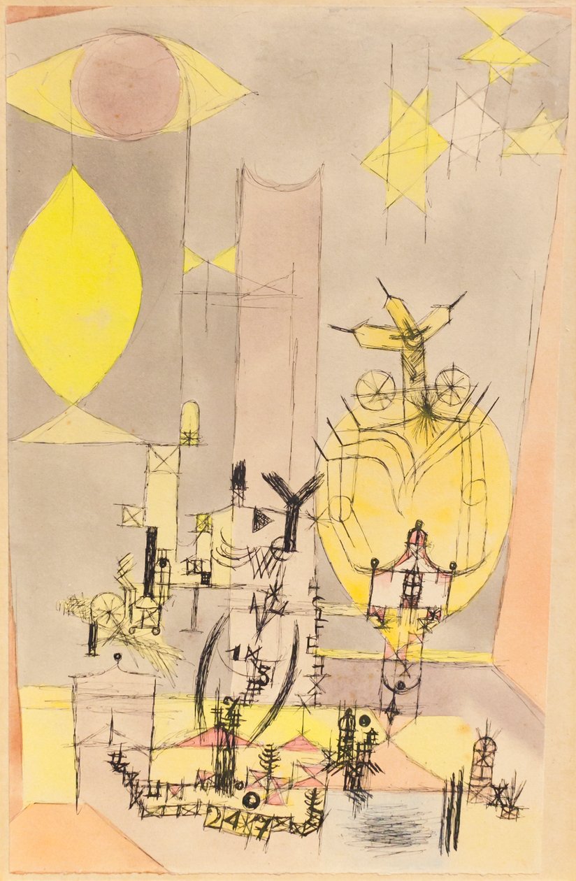 Americký Japonec od Paul Klee