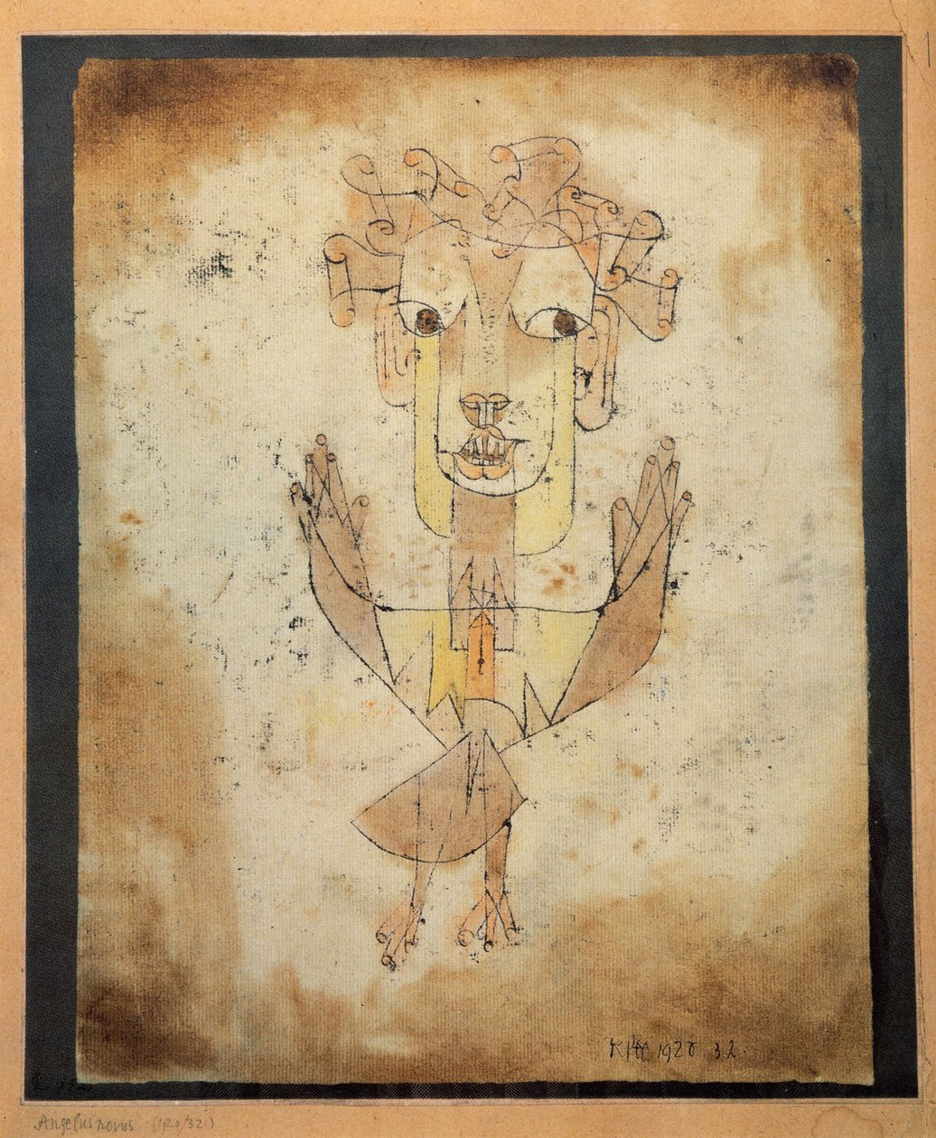 Angelus Novus, 1920 od Paul Klee