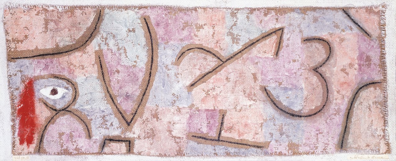 Nápadné vlasy od Paul Klee