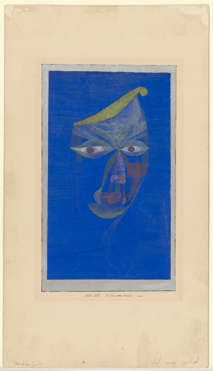 Portrét orientálky od Paul Klee
