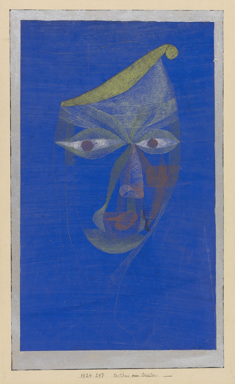 Portrét orientálky od Paul Klee