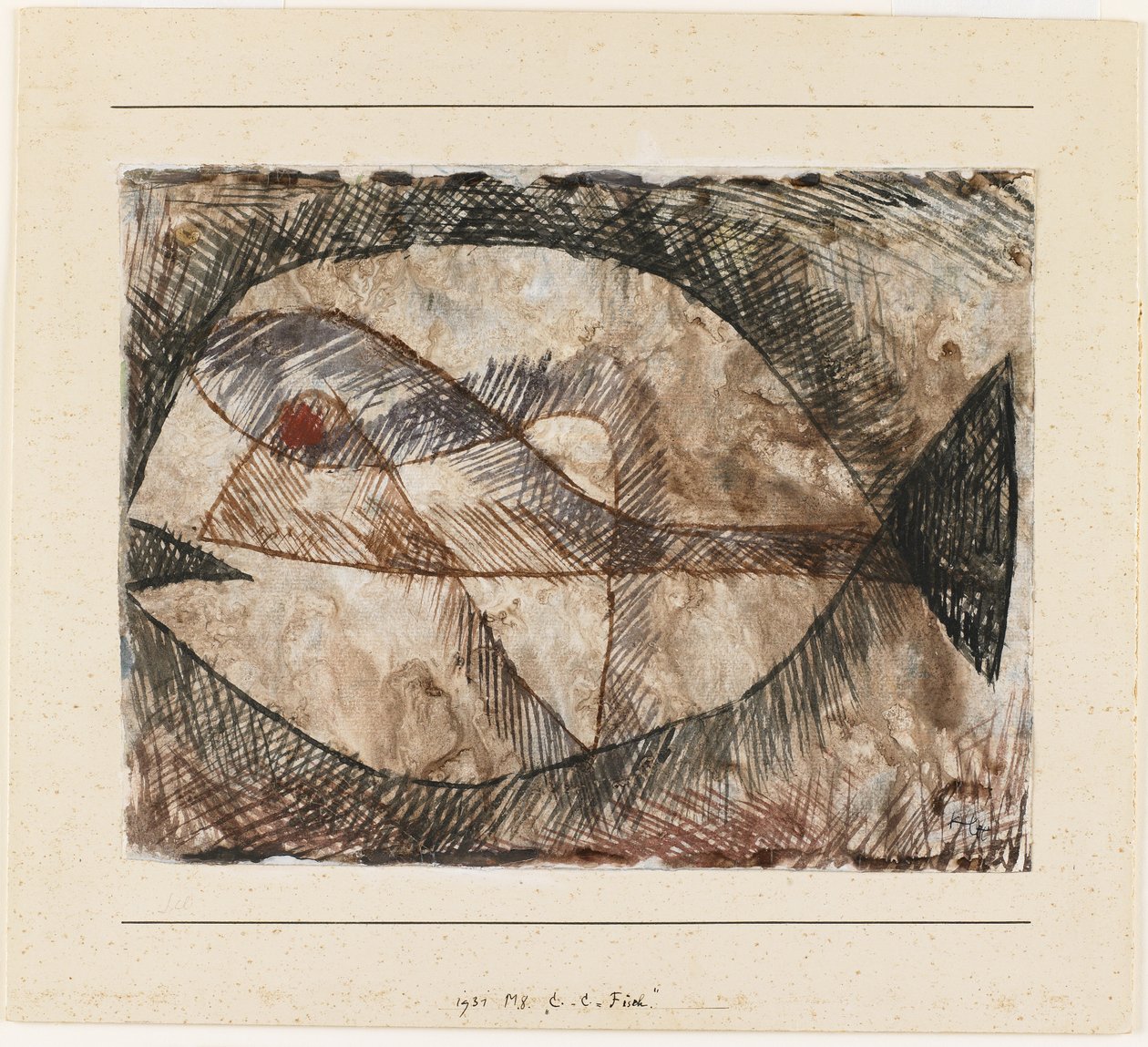 C. - C. = Fisch od Paul Klee