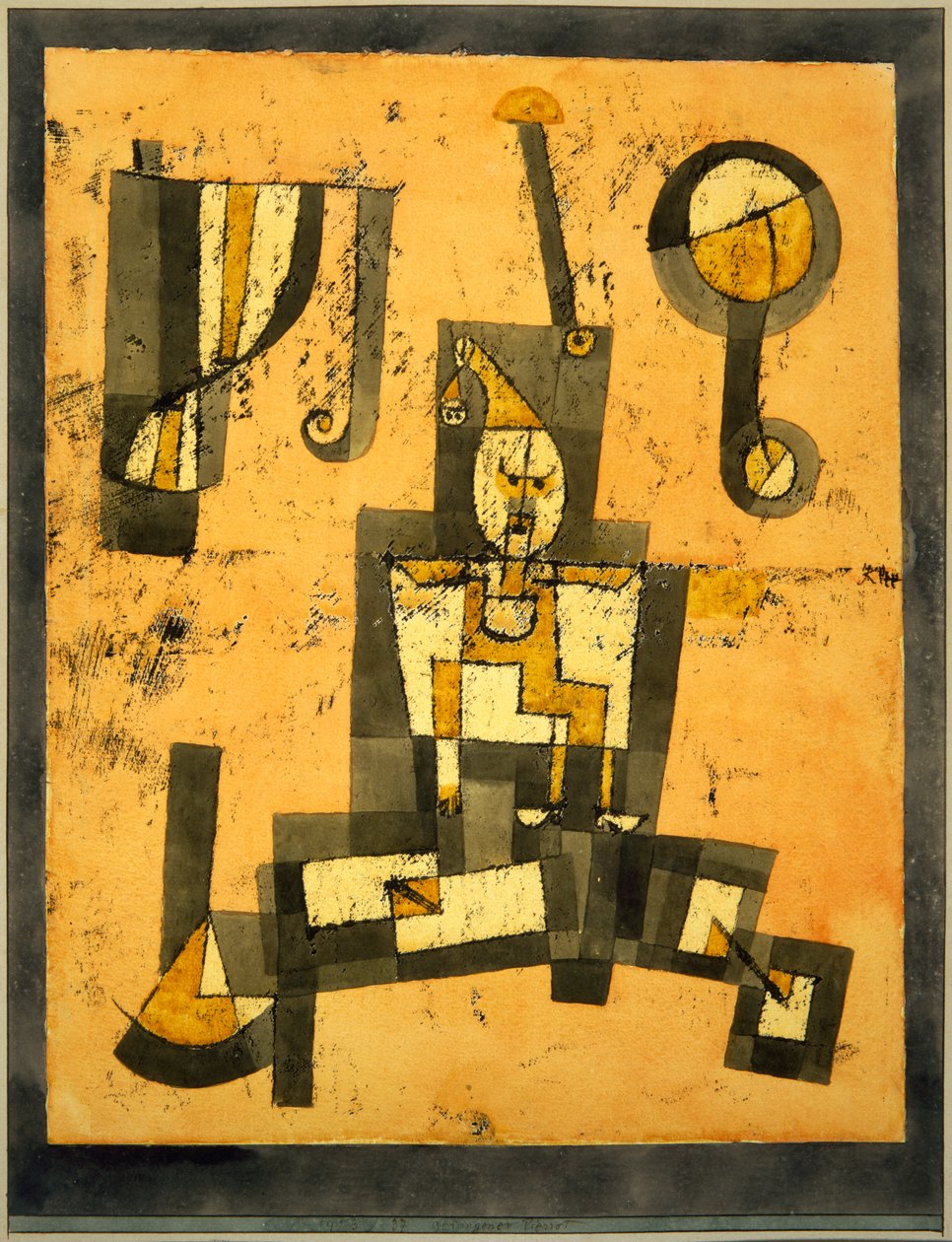 Zajatý Pierrot od Paul Klee