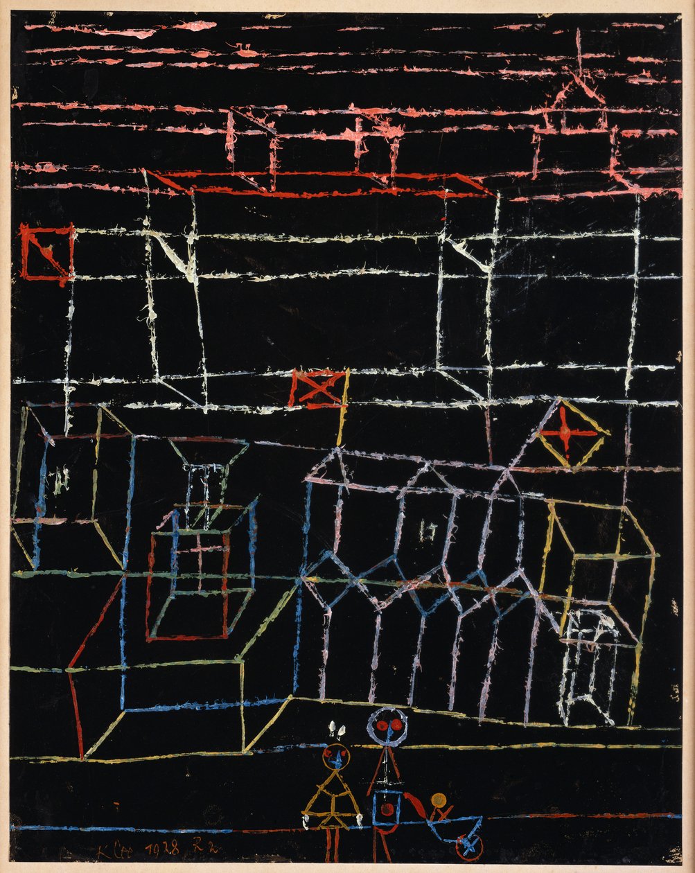 Děti města od Paul Klee